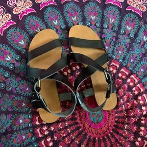 Urban Outfitters Black Sandals Size 7